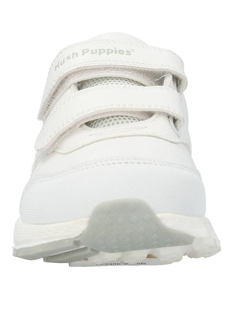 Zapatilla Escolar Blanca New Chance Velcro