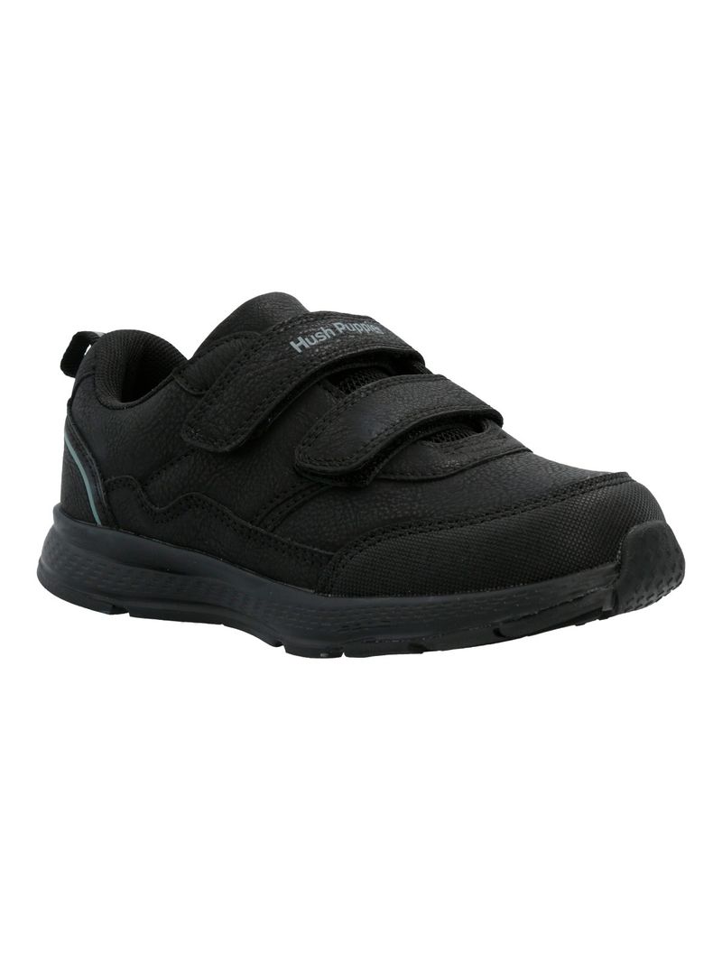 Zapatilla Escolar Negro New Chance Velcro