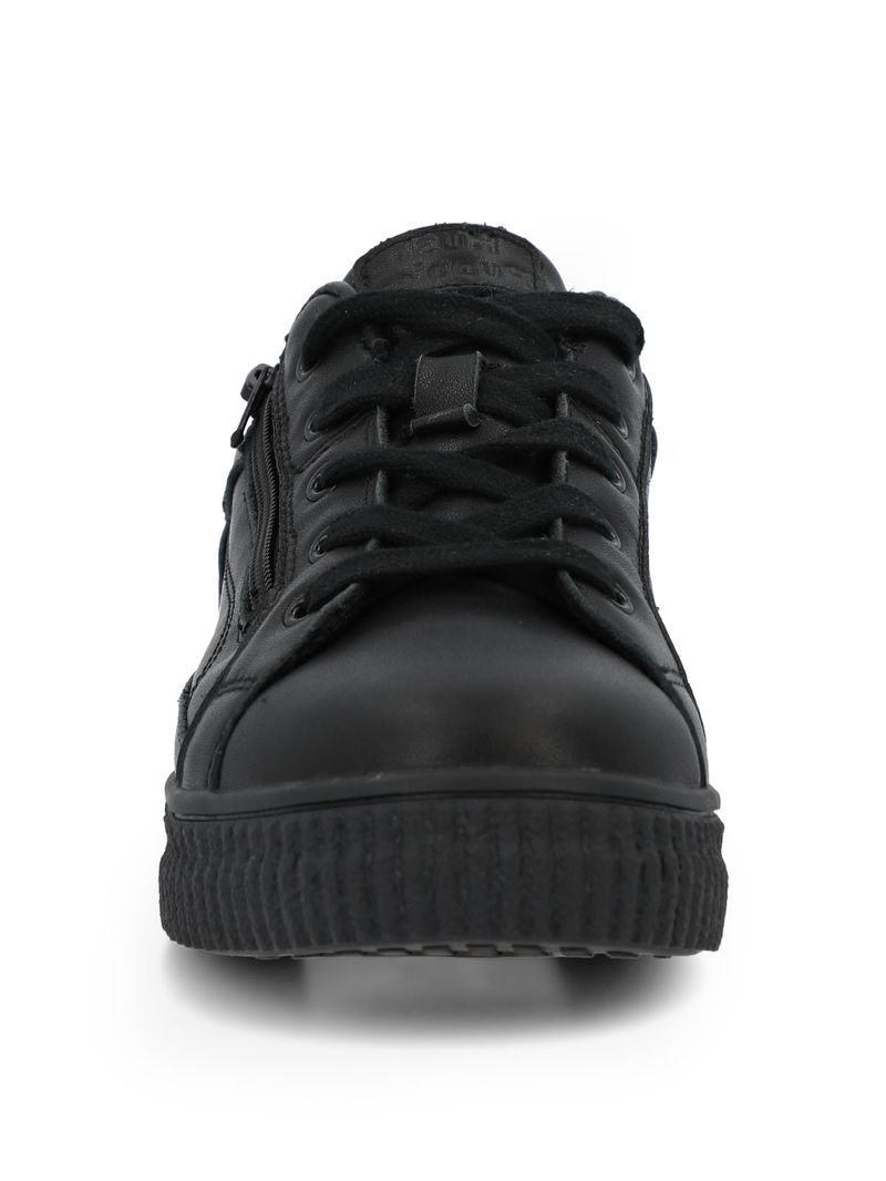 Zapatilla Escolar Niño Akita Negro