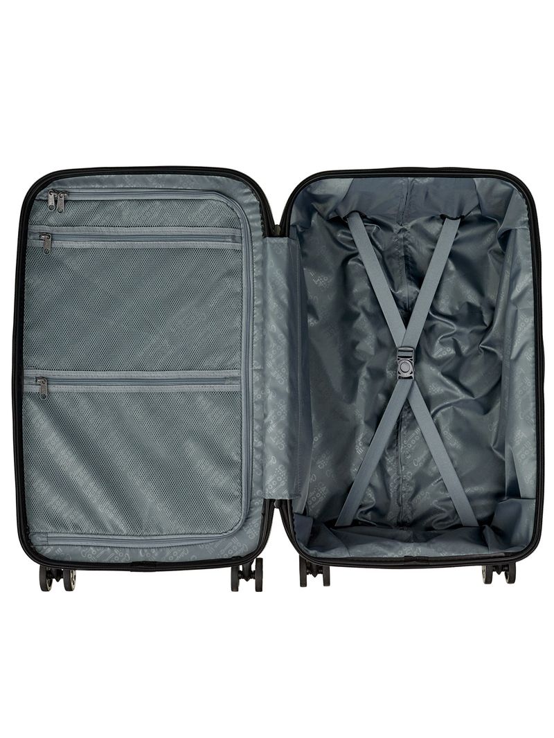 Maleta Mediana Industrial Plate Trunk Gris Oscuro CAT