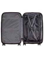 Maleta Mediana Industrial Plate Trunk Negro Cat