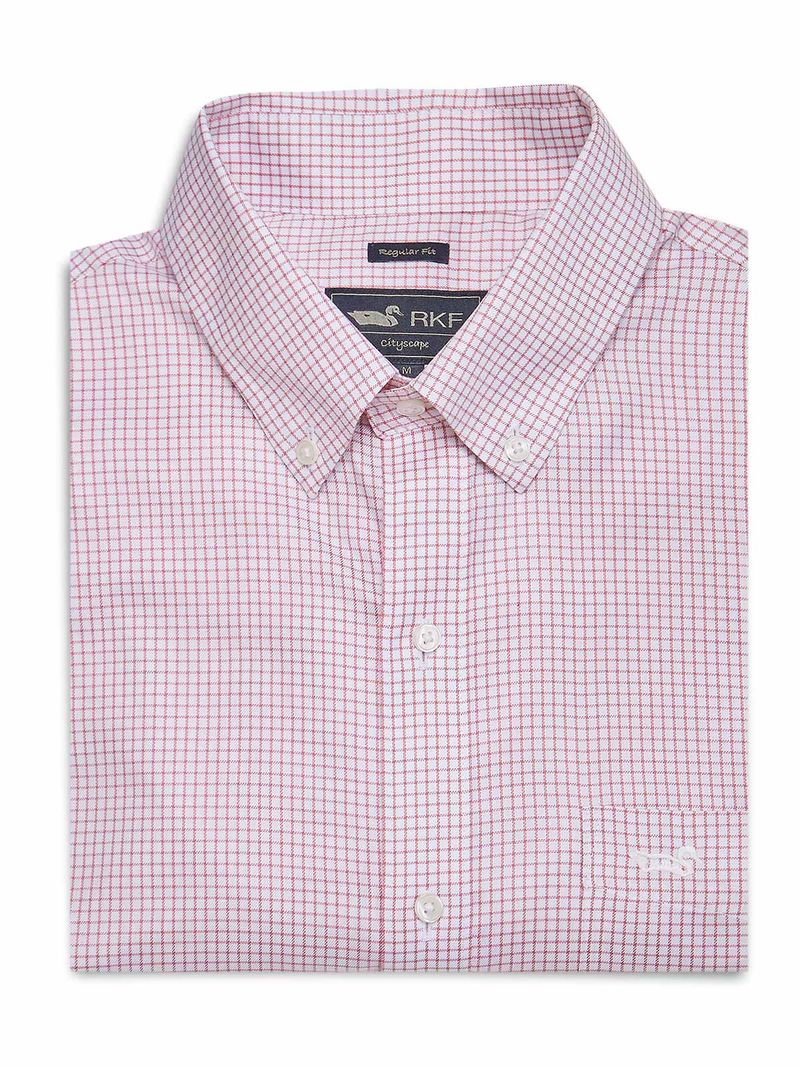 Camisa Algodón Hombre WF PB Azul Rockford