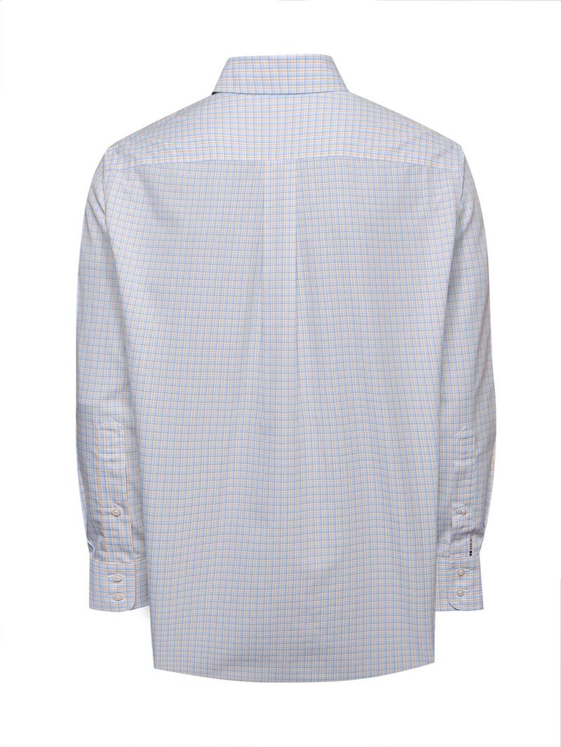 Camisa Algodón Hombre WF PB Café Rockford