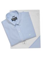 Camisa Algodón Hombre WF PB Azul Rockford