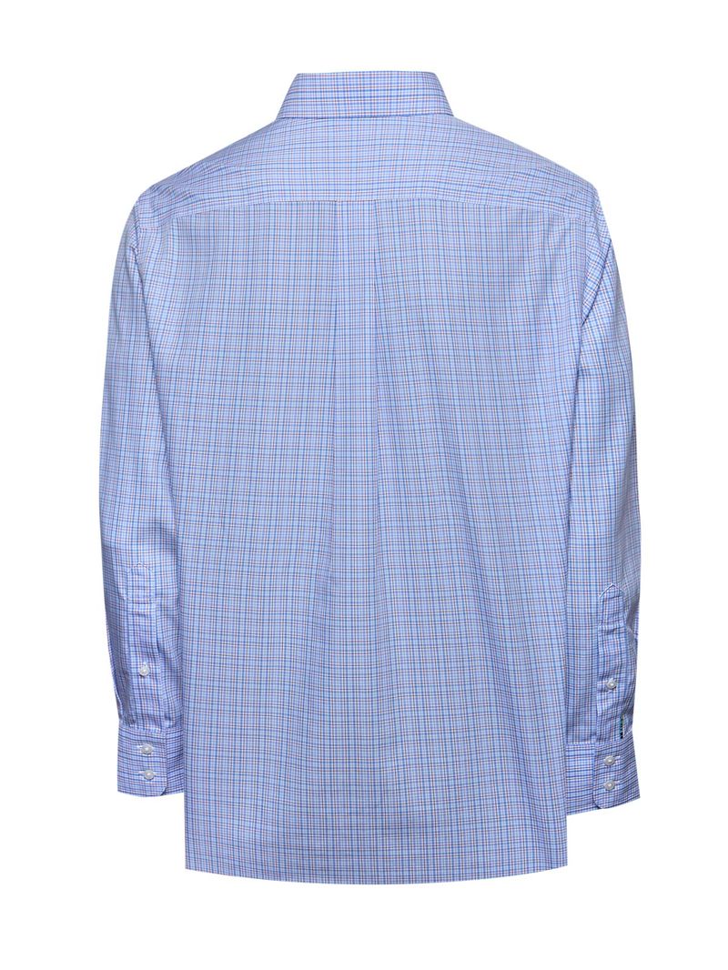 Camisa Algodón Hombre WF PC Azul Rockford