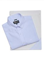 Camisa Algodón Hombre WF PB Azul Rockford