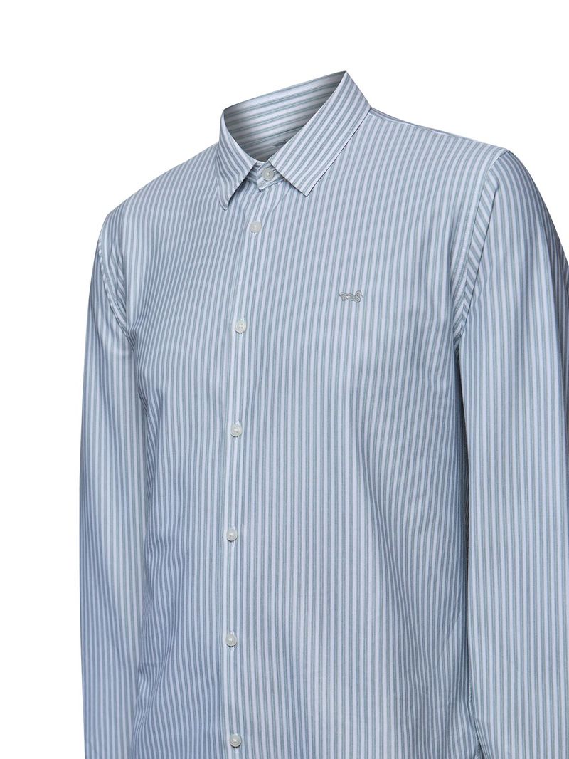 Camisa Algodón Hombre Rove Azul Rockford