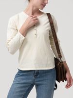 Polera Algodón Mujer Olmo Blanco Rockford