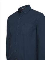 Camisa Algodón Orgánico Hombre Leeds Café Rockford