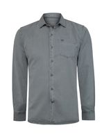 Camisa Tencel Hombre Tencel Azul Rockford