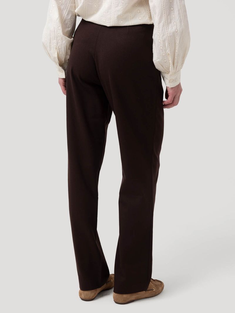 Pantalón Poliéster Reciclado Mujer Hornacal Café Rockford