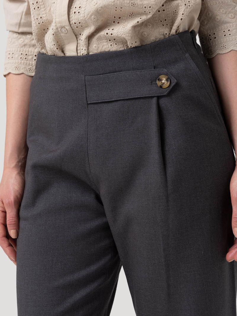 Pantalón Poliéster Reciclado Mujer Hornacal Gris Rockford
