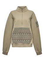 Polerón Algodón Orgánico Mujer Lika Café Rockford