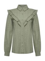 Blusa Algodón Orgánico Mujer Margat Verde Rockford