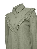 Blusa Algodón Orgánico Mujer Margat Verde Rockford