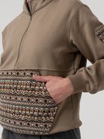 Polerón Algodón Orgánico Mujer Lika Café Rockford