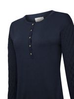 Polera Algodón/Poliéster Mujer Olmo Azul Rockford