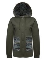 Polerón Algodón Orgánico Mujer Horizon Verde Rockford