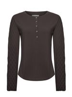 Polera Algodón/Poliéster Mujer Olmo Café Rockford