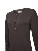 Polera Algodón/Poliéster Mujer Olmo Café Rockford