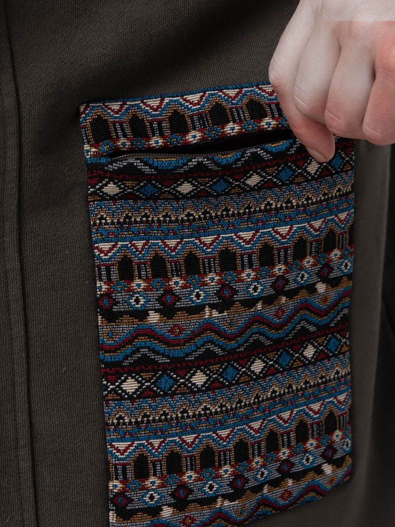 Polerón Algodón Orgánico Mujer Horizon Verde Rockford