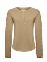 Polera Algodón Mujer Olmo Café Rockford