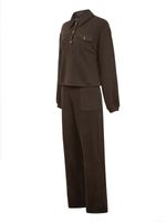 Conjunto Bambu Mujer Olea Café Rockford