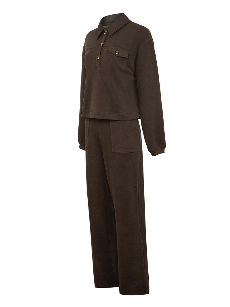 Conjunto Bambu Mujer Olea Café Rockford