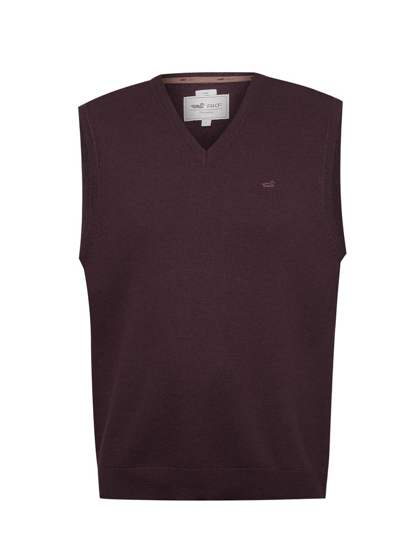 Chaleco Sin Mangas Lana Hombre Vestswin Gris Rockford