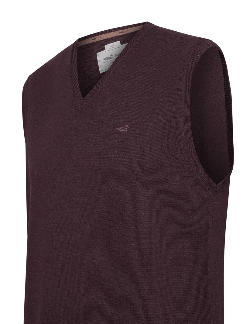 Chaleco Sin Mangas Lana Hombre Vestswin Gris Rockford