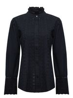 Blusa Algodón Orgánico Mujer Petunia Azul Rockford