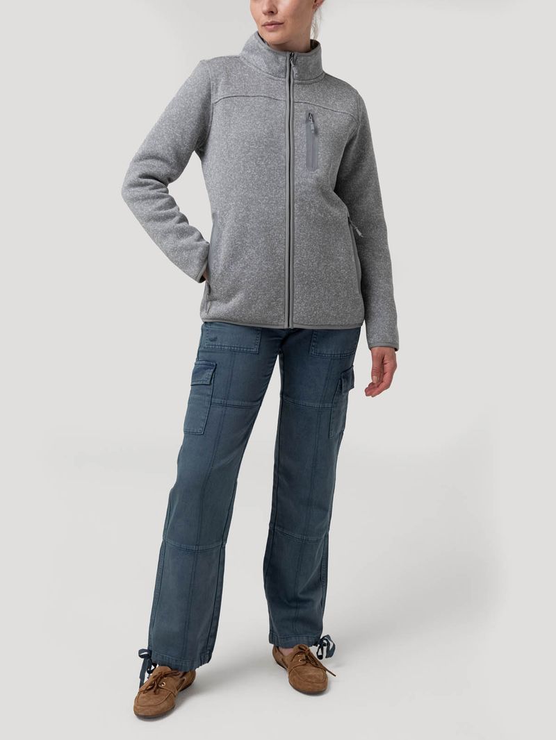 Polar Poliéster Reciclado Mujer Amber Gris Rockford