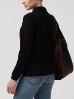 Polera Algodón Mujer Godwin Azul Rockford