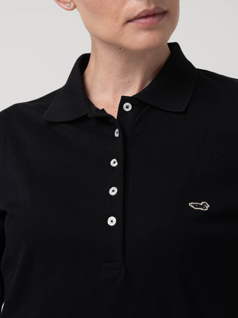 Polera Algodón Mujer Godwin Azul Rockford