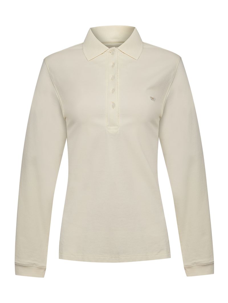 Polera Algodón Mujer Godwin Blanco Rockford