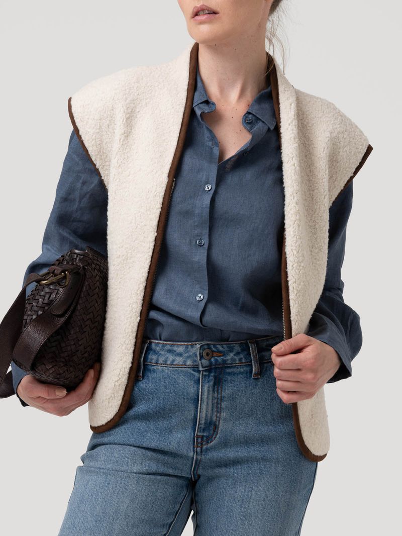 Polar Lana Mujer Gerbera Blanco Rockford