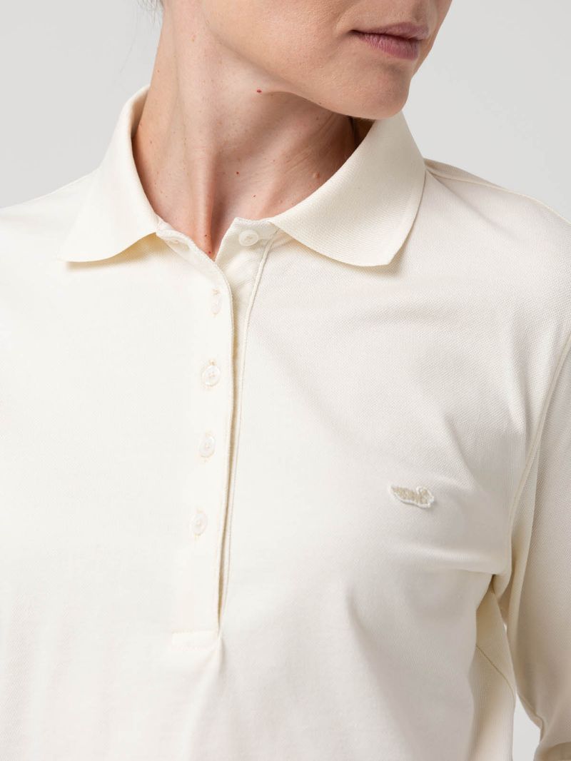 Polera Algodón Mujer Godwin Blanco Rockford