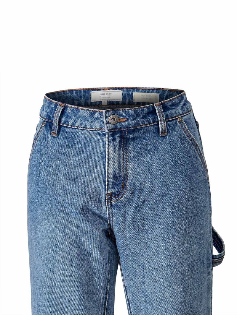 Jeans Algodón Reciclado Mujer Moon Azul Rockford