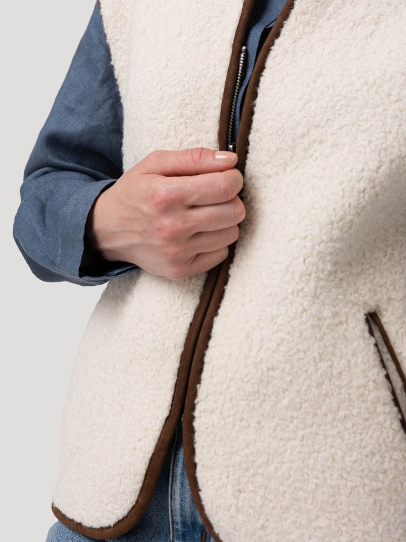 Polar Lana Mujer Gerbera Blanco Rockford