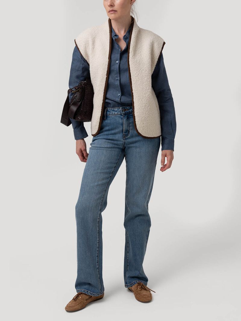 Polar Lana Mujer Gerbera Blanco Rockford