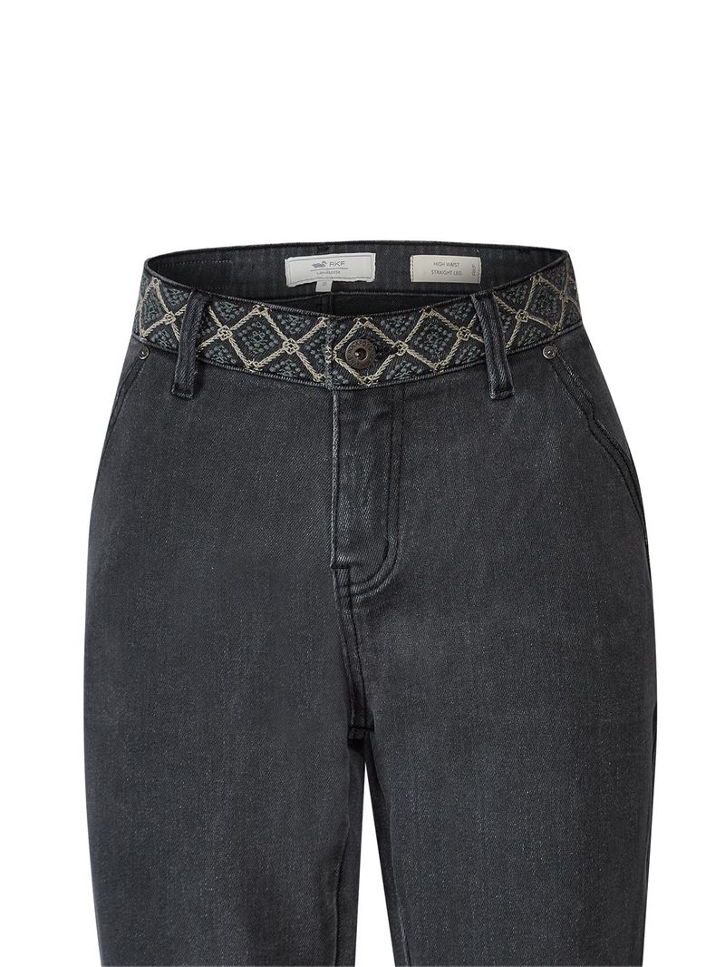 Jeans Algodón Mujer Eclipse Gris Rockford