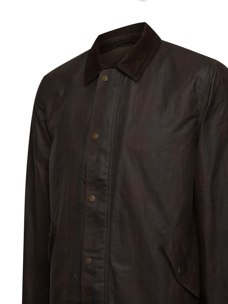 Chaqueta Algodón Hombre Tartanwax Azul Rockford