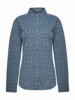 Blusa Algodón Mujer Genario Azul Rockford