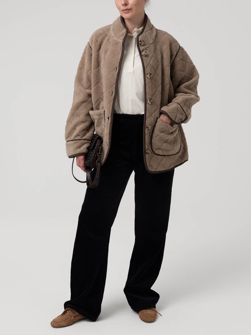 Polar Poliéster Reciclado Mujer Jasmin Café Rockford