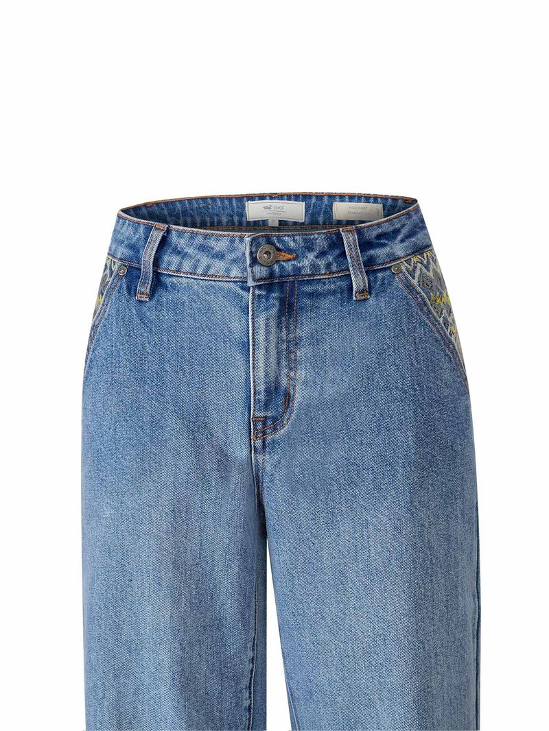 Jeans Algodón Mujer Fitz Azul Rockford