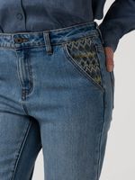 Jeans Algodón Mujer Fitz Azul Rockford