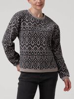 Polerón Algodón Orgánico Mujer North Gris Rockford