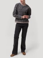 Polerón Algodón Orgánico Mujer North Gris Rockford