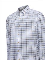Camisa Algodón Orgánico Hombre Viyella Café Rockford