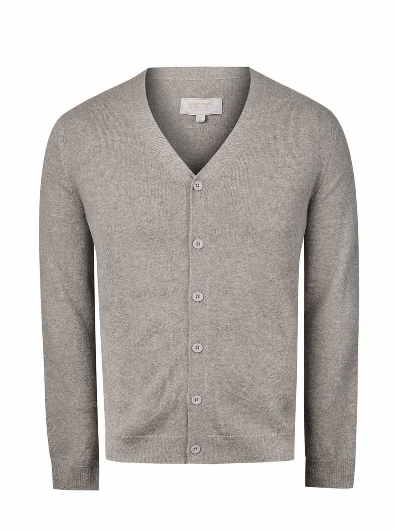 Sweater Cashemira Hombre Cash But Gris Rockford